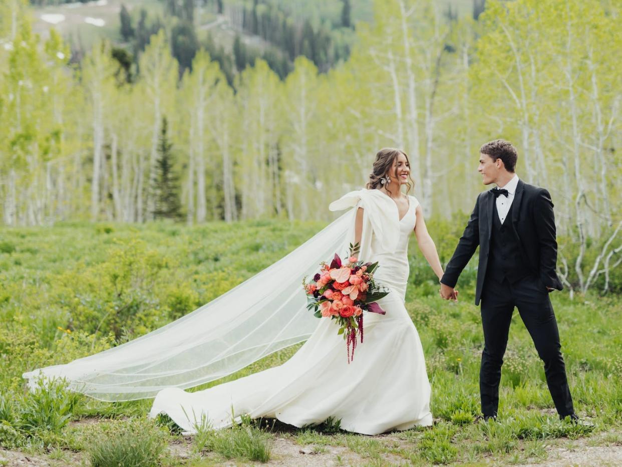 aspen tree bridal session 209