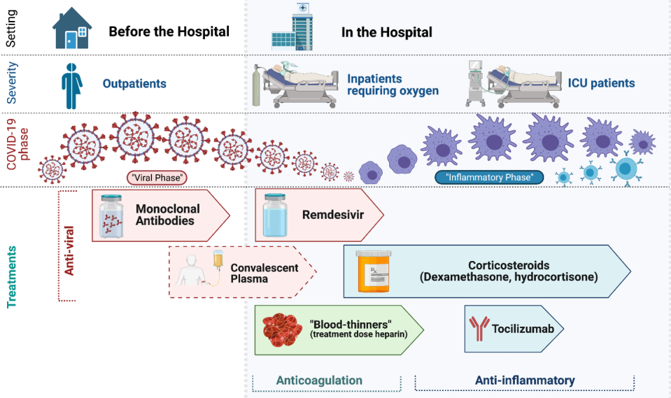 Chart of treatments