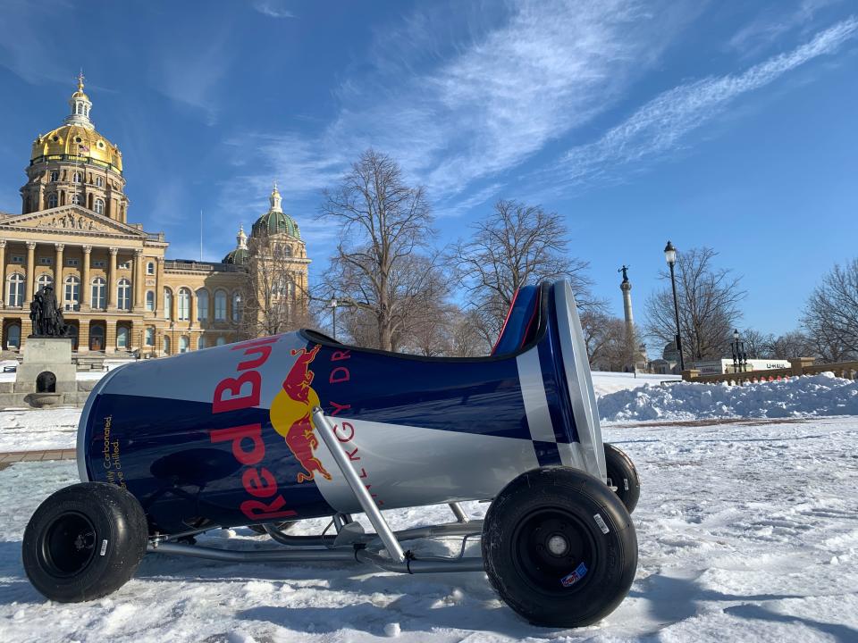 The Red Bull Soapbox Race —  an extreme soapbox derby for adults —  will make its Iowa debut June 18.