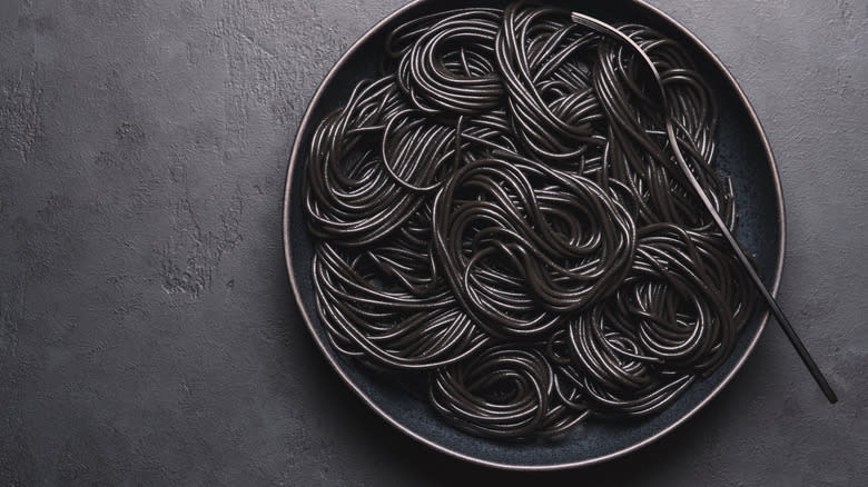 squid ink pasta