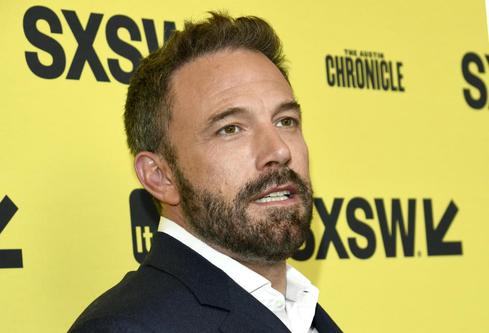 Closeup of Ben Affleck