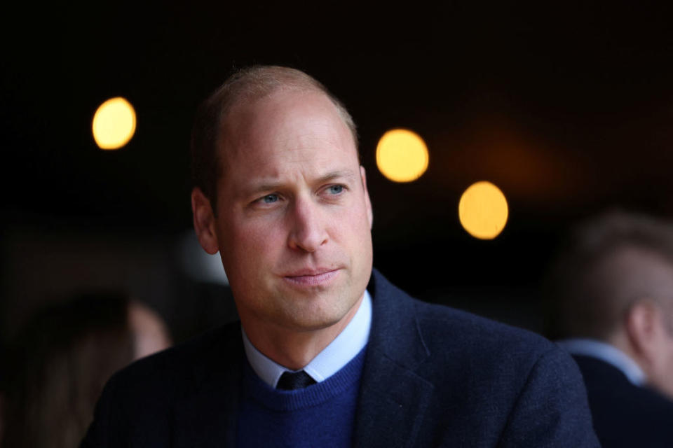 Closeup of Prince William