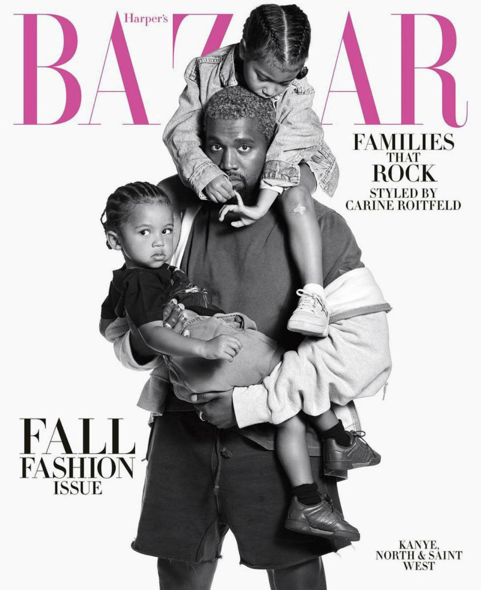 Kanye West (Harper's Bazaar USA, septiembre 2018)