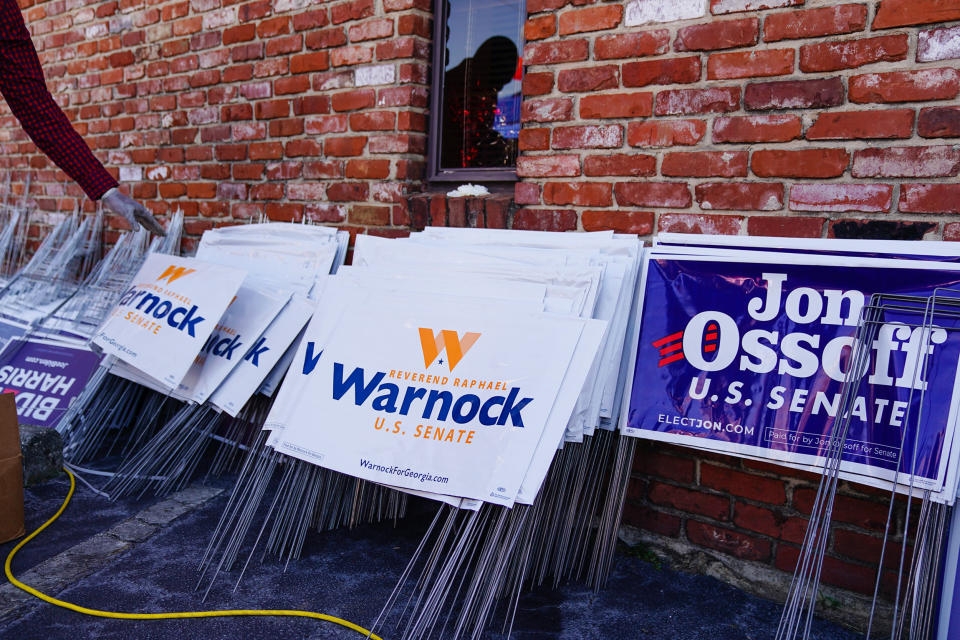 Image: Democratic Candidates In Georgia Campaign Ahead Of November's Election (Elijah Nouvelage / Getty Images)