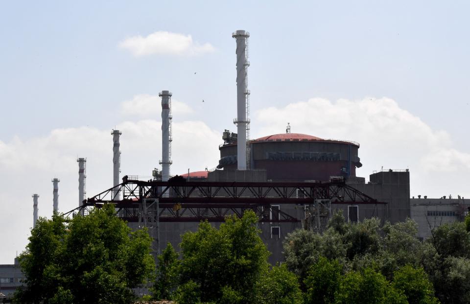 File photo: Zaporizhzhia power plant (AFP via Getty Images)