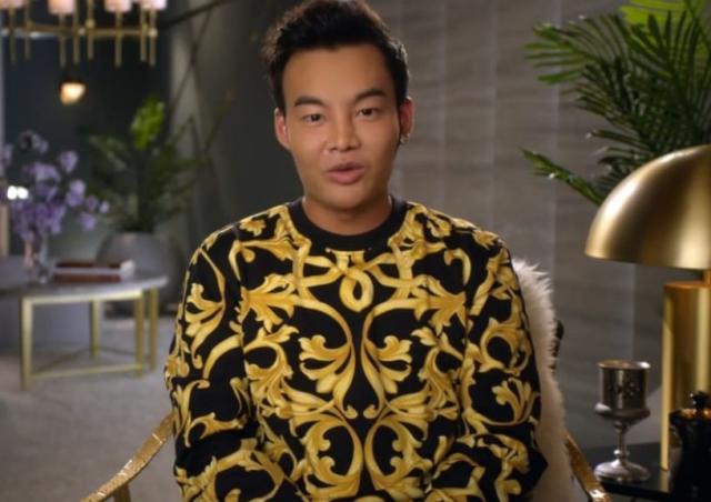 Kane Lim bling empire LV Gold pocket black jacket. What's the name of this  jacket? Feels like a custom piece. : r/Louisvuitton