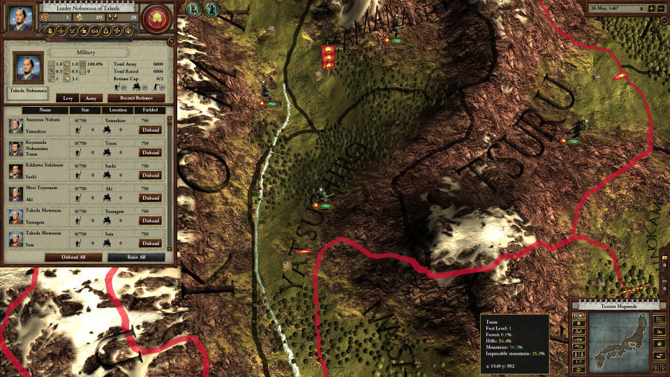 Sengoku puts you in control of a Japanese nobleman in the 16th century. (Photo: Steam)