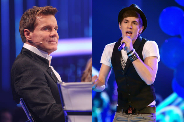 Haben sich wieder lieb: Dieter Bohlen und Joey Heindle (Bilder: RTL)