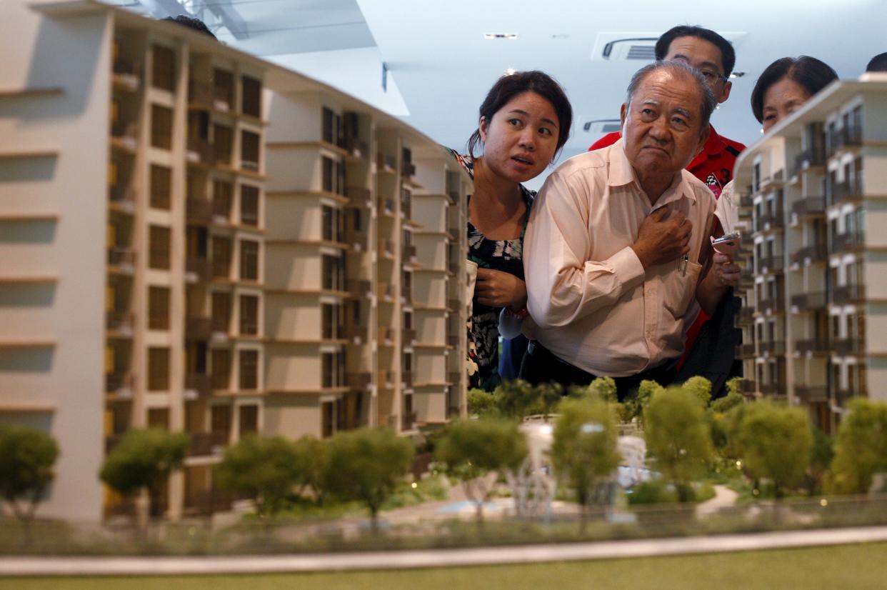 A condo showflat in Singapore. (File photo: Reuters/Edgar Su)