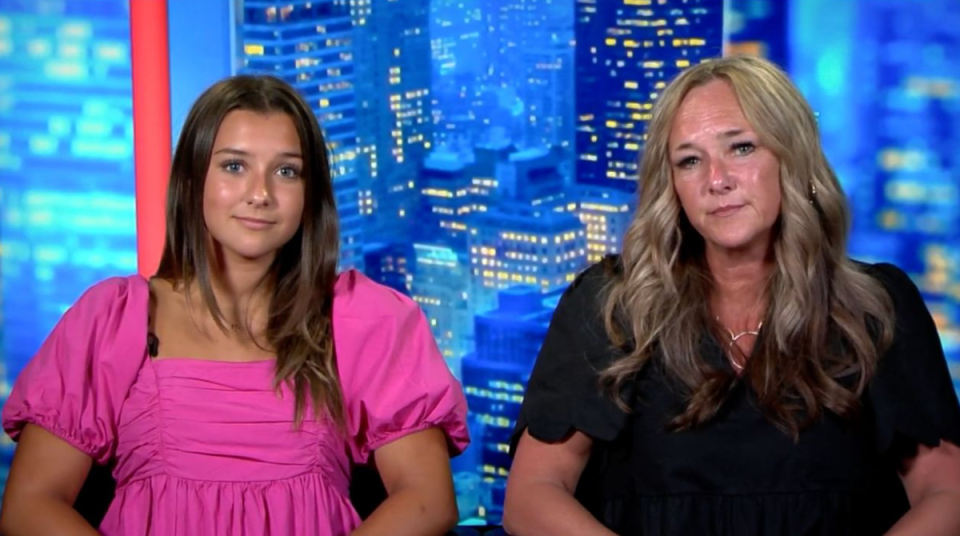 Elliston Berry (left) and her mother Anna McAdams (right) say federal protections are needed to protect victims of deep-fake porn. Berry was just 14-years-old when a classmate distributed AI-generated nudes of her last year (CNN)