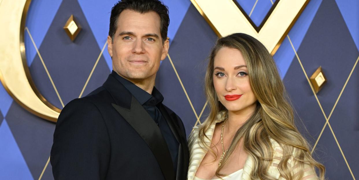 henry cavill, natalie viscuso at the argylle premiere in london