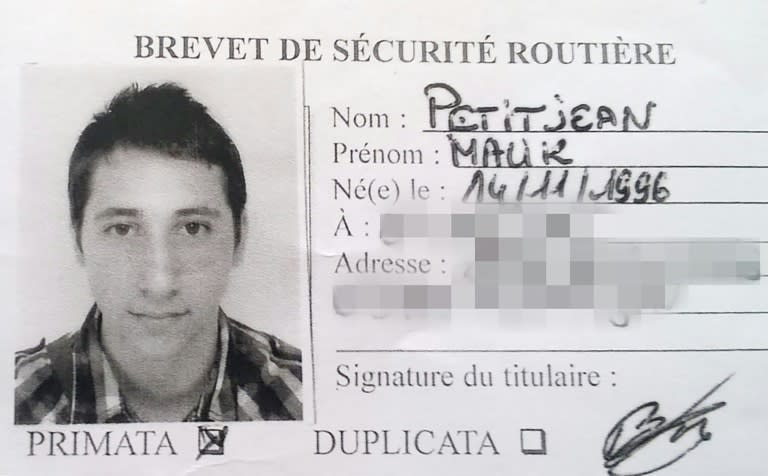Abdel Malik Petitjean, 19, had been on the security watchlist in France since trying to reach Syria from Turkey