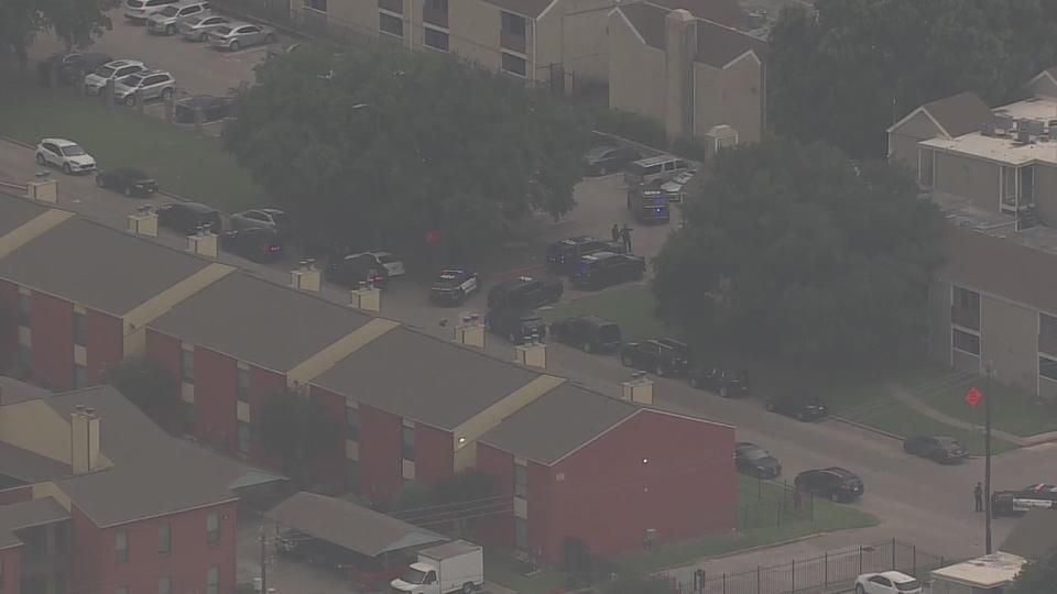 <div>The Houston Police Department investigates an officer-involved shooting.</div>