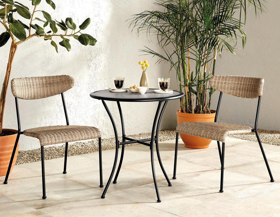 hometrends Somerset Bistro Set. Image via Walmart.