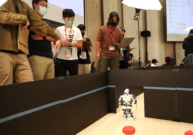 趨勢科技舉辦2022 A.I. Contest Cyborg Competition。張智傑攝