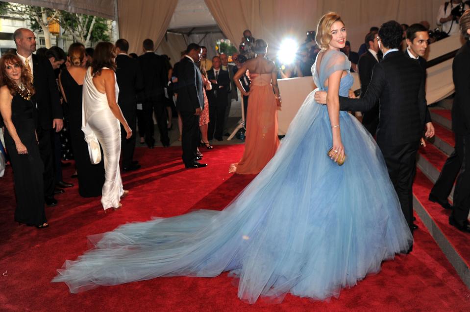 There’s no shortage of exquisite ways to wear a train at the Met Gala and we've rounded up our favorite looks.