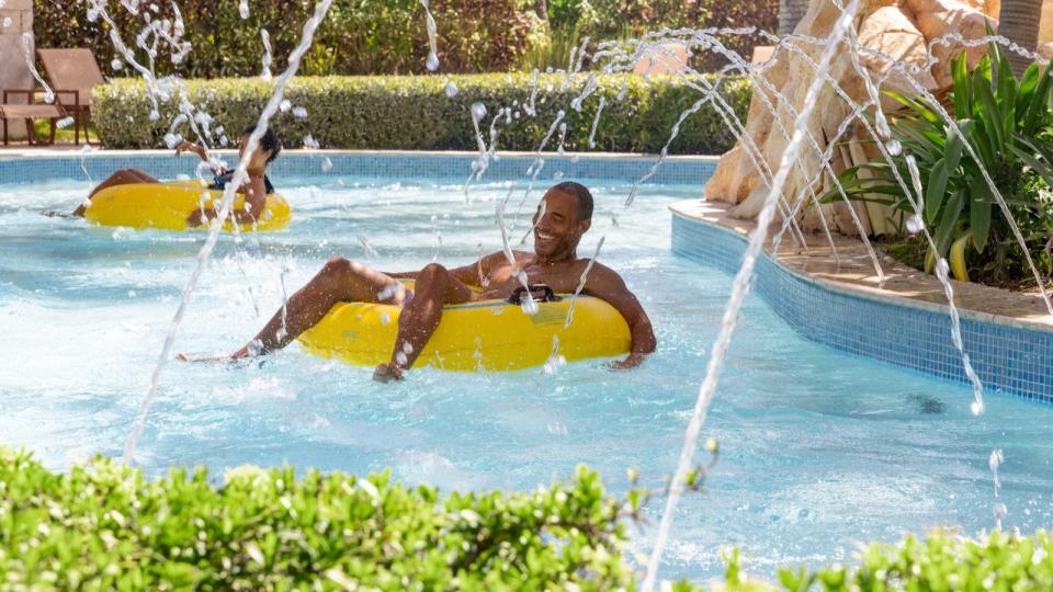 Hilton Rose Hall’s lazy river is among the best in the Caribbean.