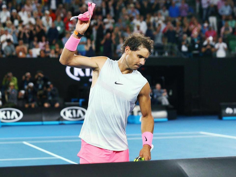 Nadal cut a frustrated figure (Getty Images)