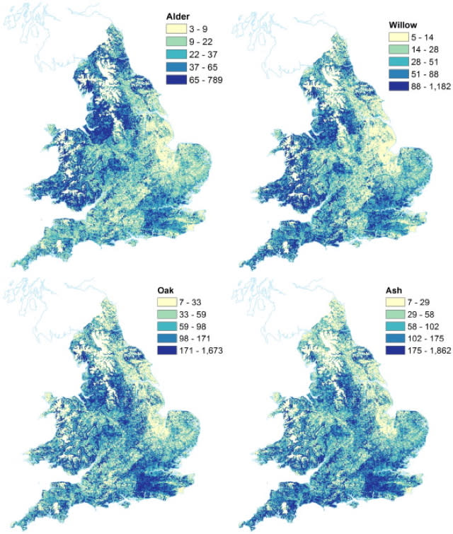 First ever hay fever map reveals UK pollen hotspots