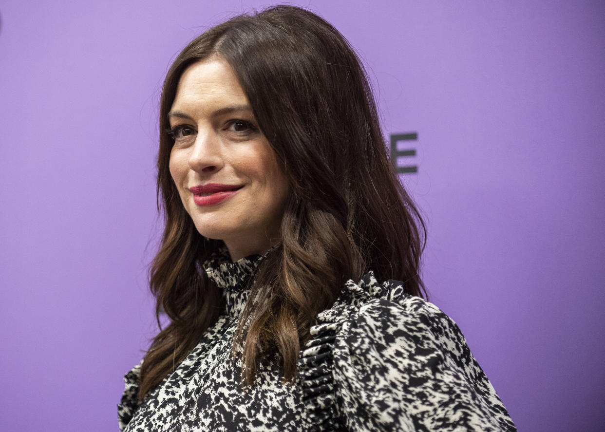 Anne Hathaway. (Photo by Arthur Mola/Invision/AP)