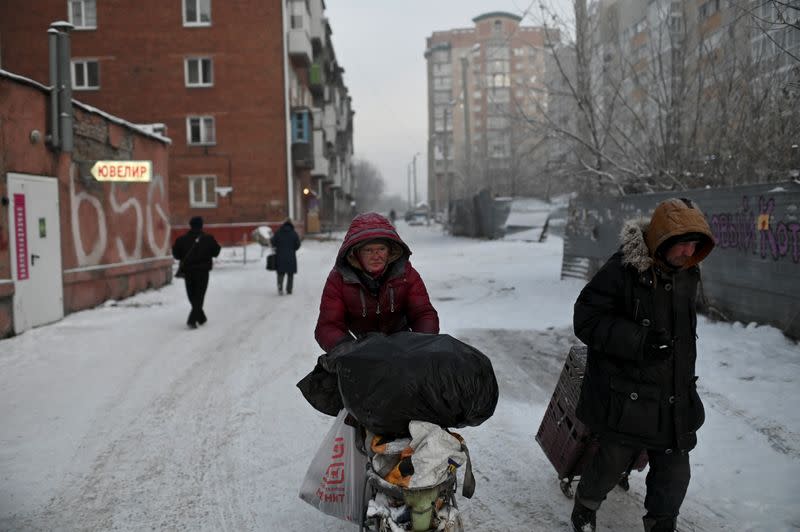 The Wider Image: How to survive a Siberian winter with no home