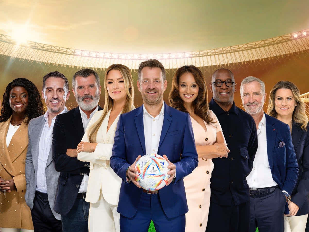 Mark Pougatch, Laura Woods and Seema Jaswal will lead the coverage when the tournament kicks off in Qatar next month  (ITV)