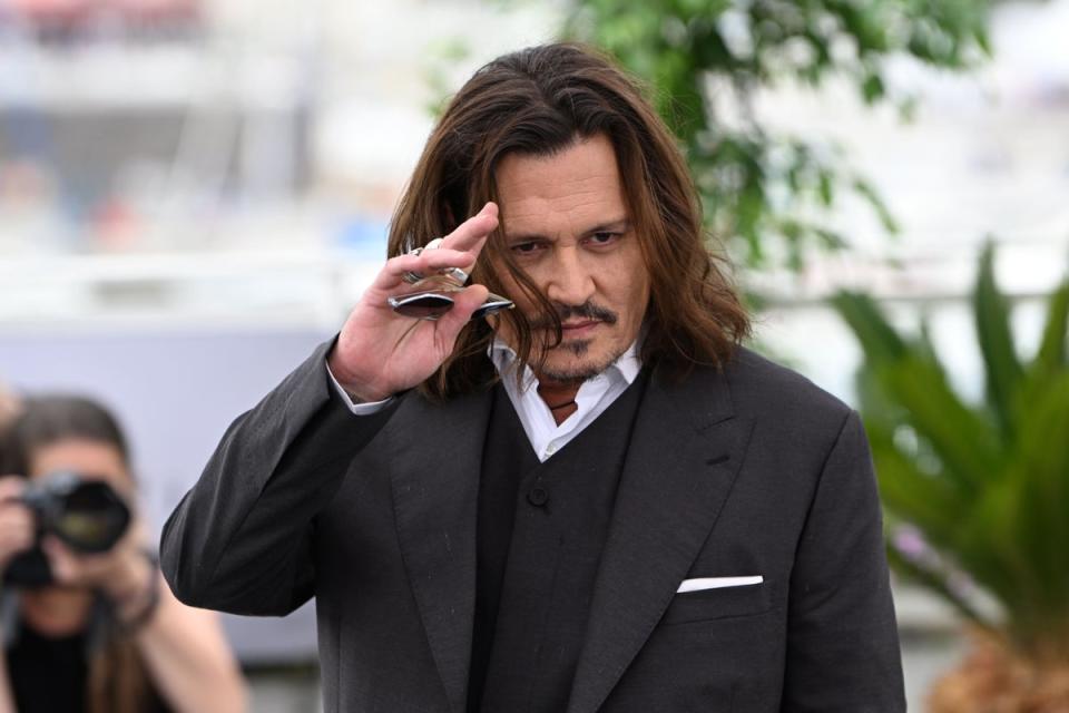 Depp returned to the screen in May (PA Wire)