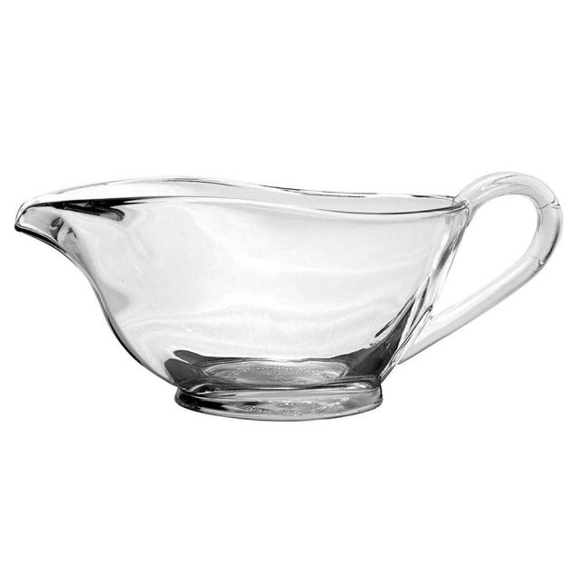 Vintage Etched Gravy Boat