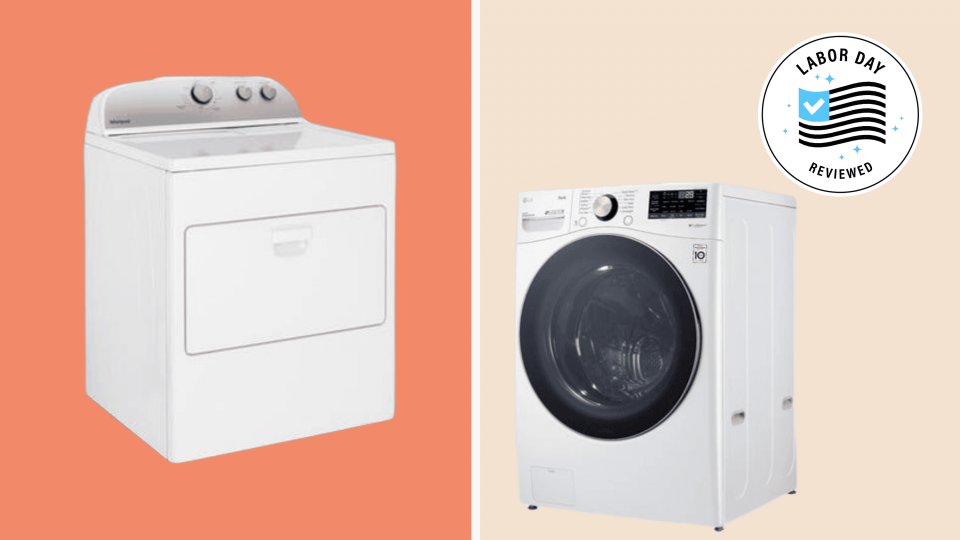 Keep your clothes fresh with these Labor Day deals on washers and dryers.