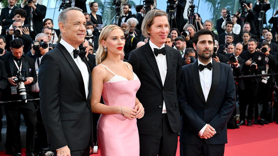 Tom Hanks, Scarlett Johansson, Wes Anderson and Jason Schwartzman