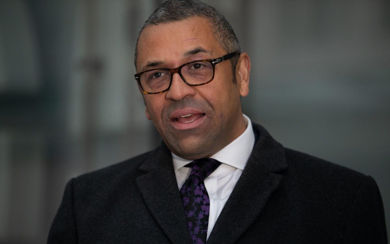 James Cleverly - Lucy North/PA