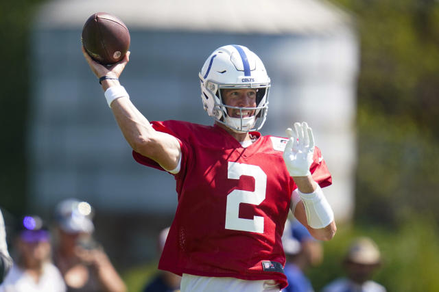 Colts not expected to play starters vs. Lions