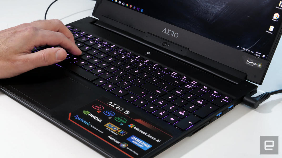 Gigabyte Aero 15 Y9 review: RTX 2080 performance, at a price