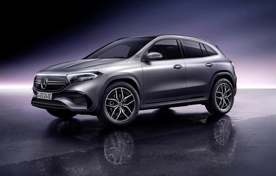 Mercedes EQA crossover EV