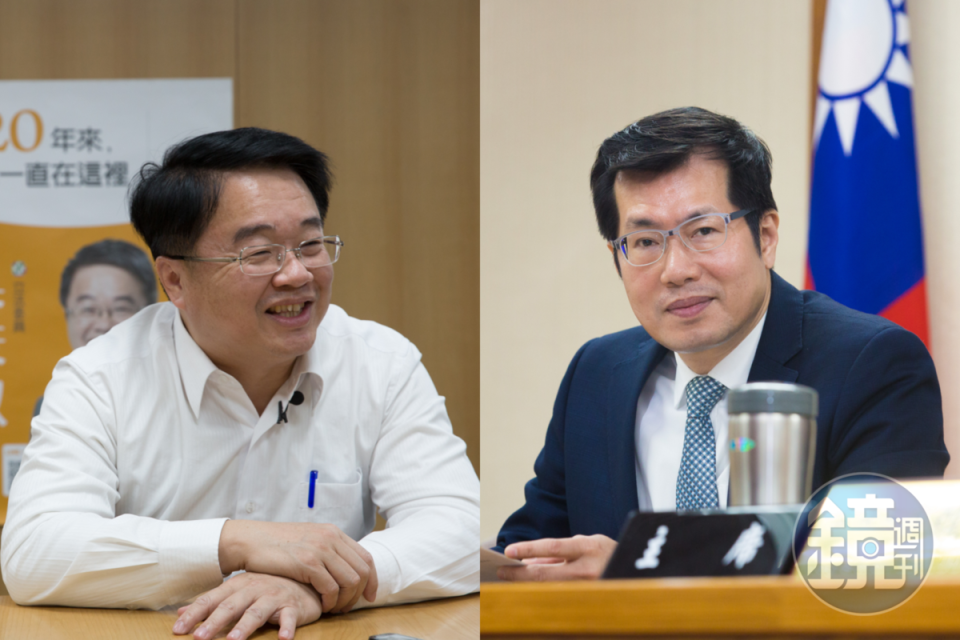 資深立委吳秉叡（左）及羅致政（右），都被蘇貞昌點名可以參選新北市長。（本刊資料照）
