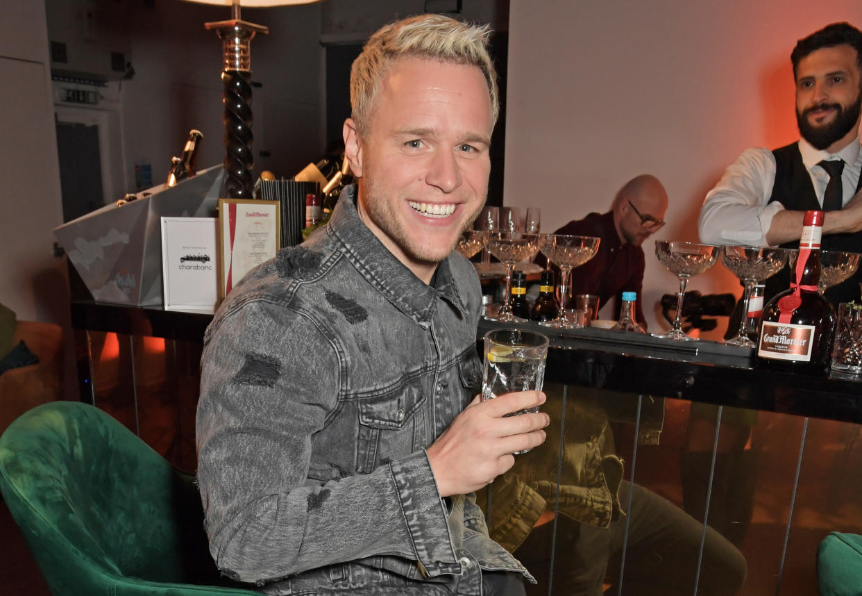 LONDON, ENGLAND - MARCH 04:  Olly Murs attends the launch of Berkley London, a bespoke luxury chauffeur & concierge founded by John Newman, at The Yard, Shoreditch, on  March 4, 2020 in London, England.  (Photo by David M. Benett/Dave Benett/Getty Images for Berkley London)