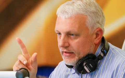 The 2016 Kiev murder of Pavel Sheremet, another journalist, has still not been solved - Credit: VALENTYN OGIRENKO