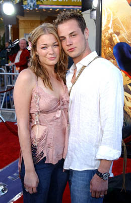 LeAnn Rimes and hubby Dean at the LA premiere of Columbia Pictures' Spider-Man