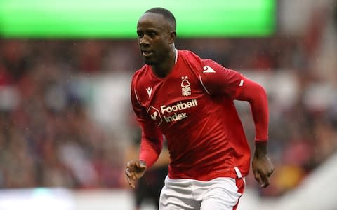 Albert Adomah of Nottingham Forest during the Pre-Season Friendly match between Nottingham Forest and Crystal Palace - Credit: James Williamson - AMA/Getty Images