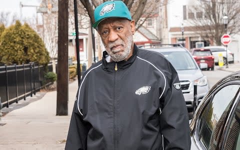Cosby wore the colours of the Philadelphia Eagles on Sunday - Credit: GC Images
