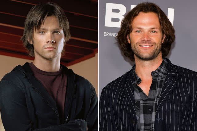 <p>Warner Bros Tv/Kobal/Shutterstock, Rodin Eckenroth/FilmMagic</p> Jared Padalecki on Supernatural and in 2019