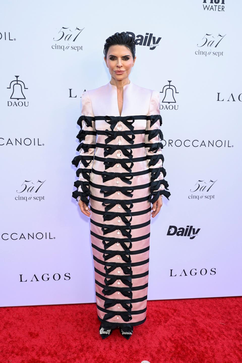 Lisa Rinna attends the 8th Annual Fashion Los Angeles Awards held at The Beverly Hills Hotel on April 28.