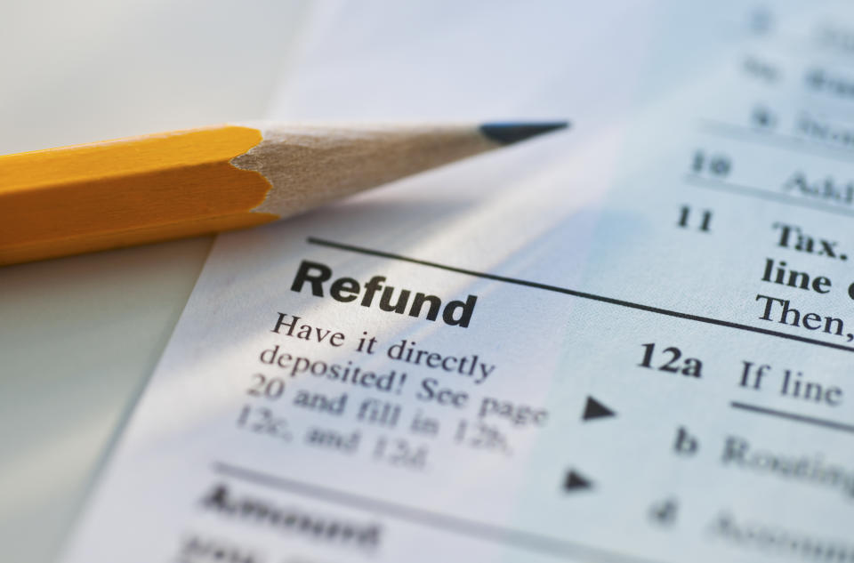 What Canadians that receive a sizeable tax return this year should do will largely depend on individual financial goals. (Getty Images)