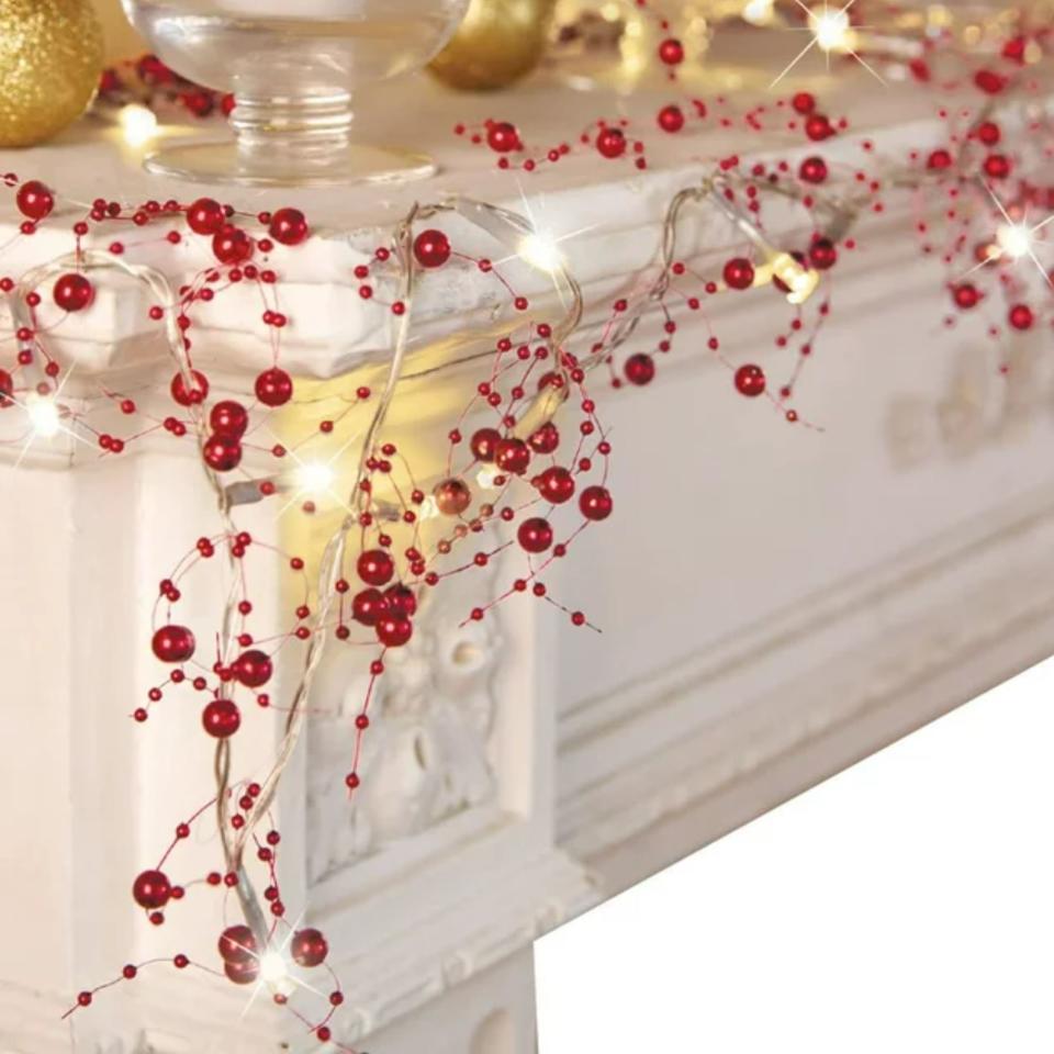 Berry Beaded Garland