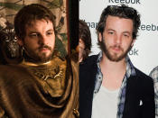 <b>Gethin Anthony (Renly Baratheon)</b><br><br>Gethin Anthony shares the same facial hair as his "Game of Thrones" character Renly Baratheon, but Anthony keeps his mane a tad bit longer. Renly is the younger son of the House Baratheon. Following the death of his oldest brother King Robert, Renly claimed the Iron Throne for himself. Unfortunately for fans of the charming gay prince, Renly saw an untimely death by a murderous shadow last season.