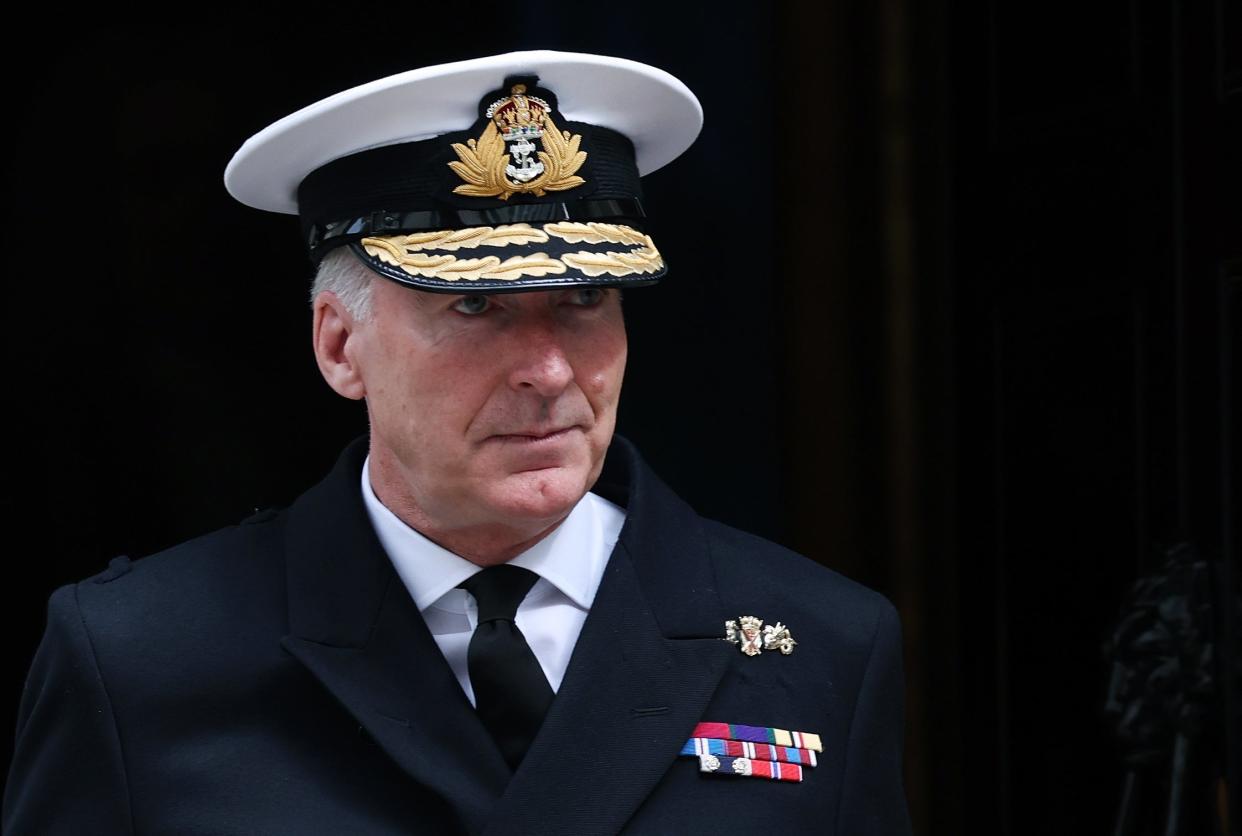 Chief of the Defence Staff, Sir Tony Radakin (EPA)