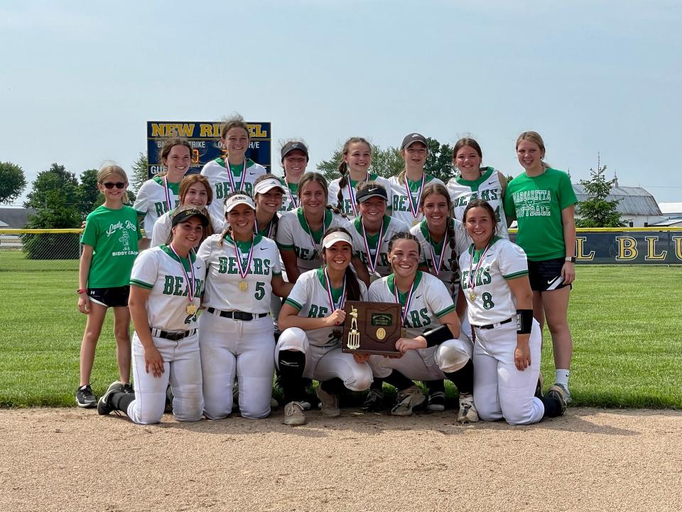 Margaretta won its first district softball championship since 1992.