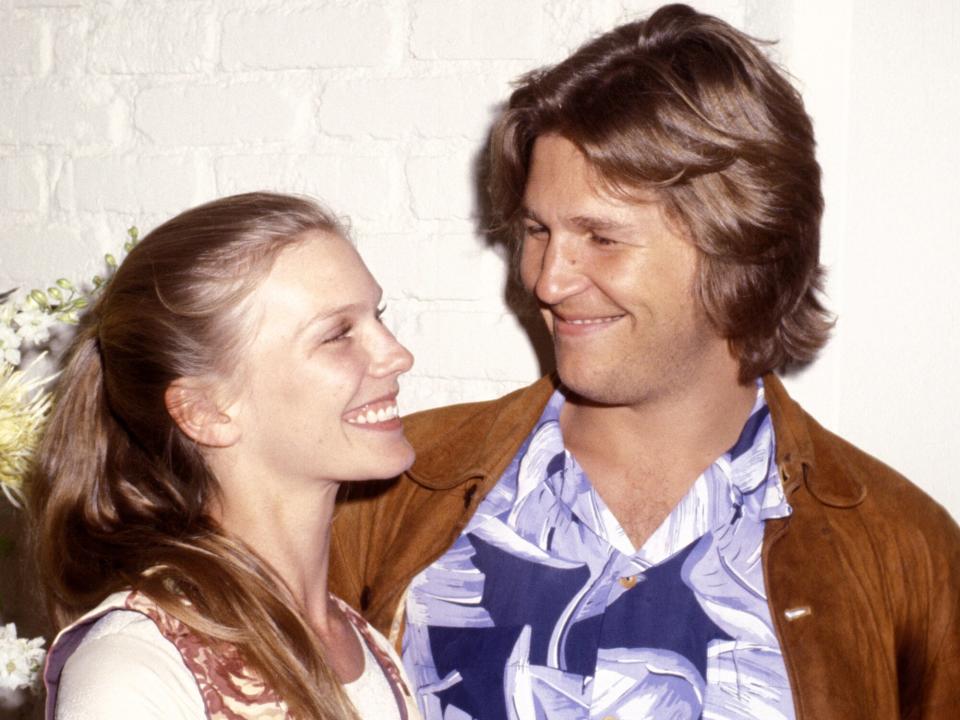 Susan Bridges and Jeff Bridges