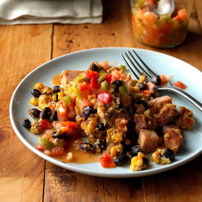 Southwestern Breakfast Slow-Cooker Casserole