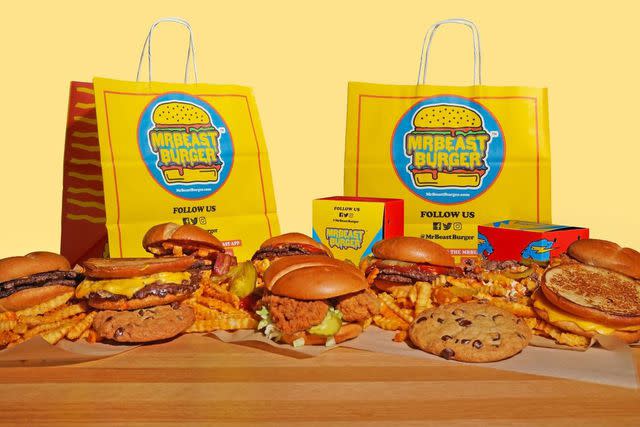 <p>MrBeastburger/Instagram</p> MrBeast Burger products